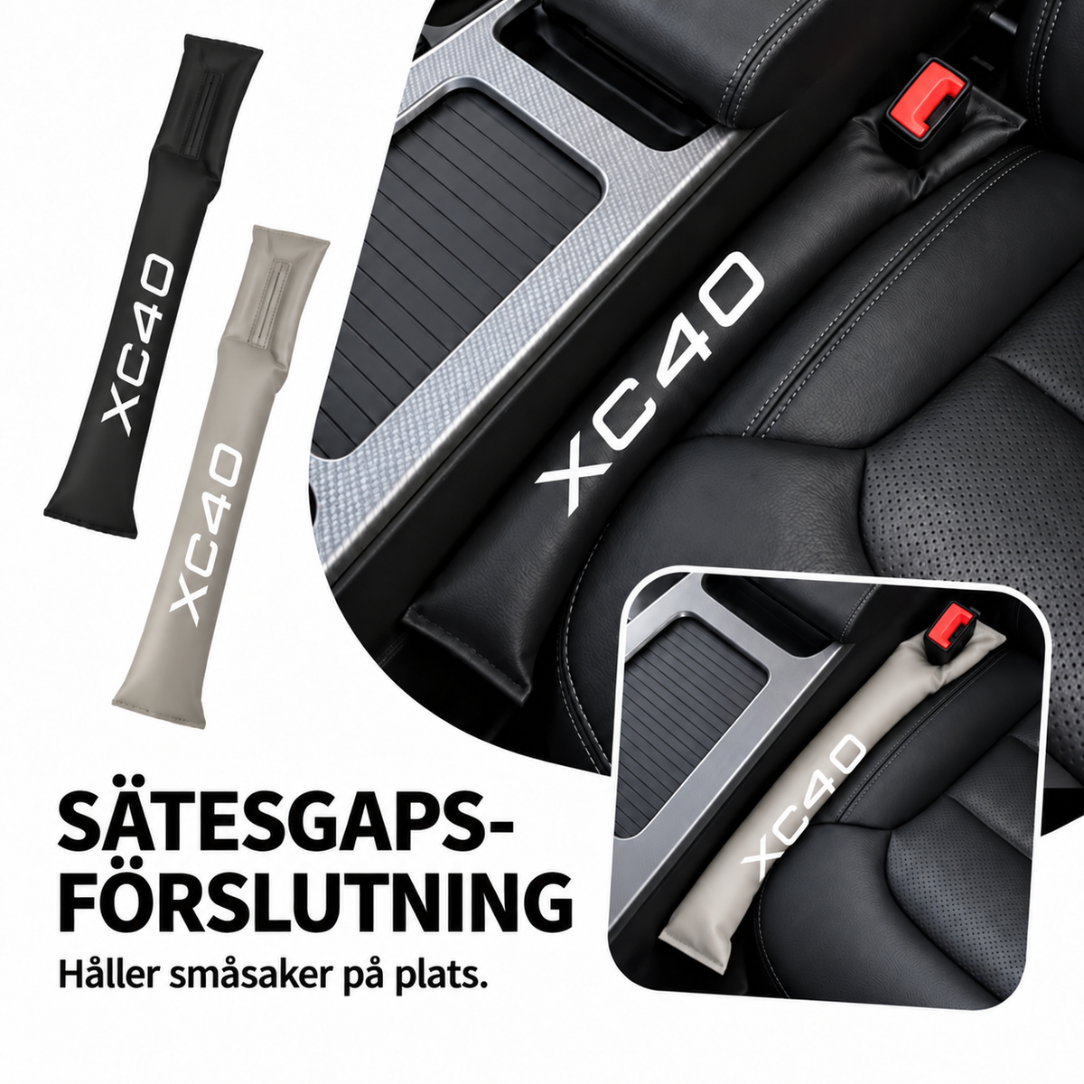 Drop Stop Kudde Passande XC40 2-Pack
