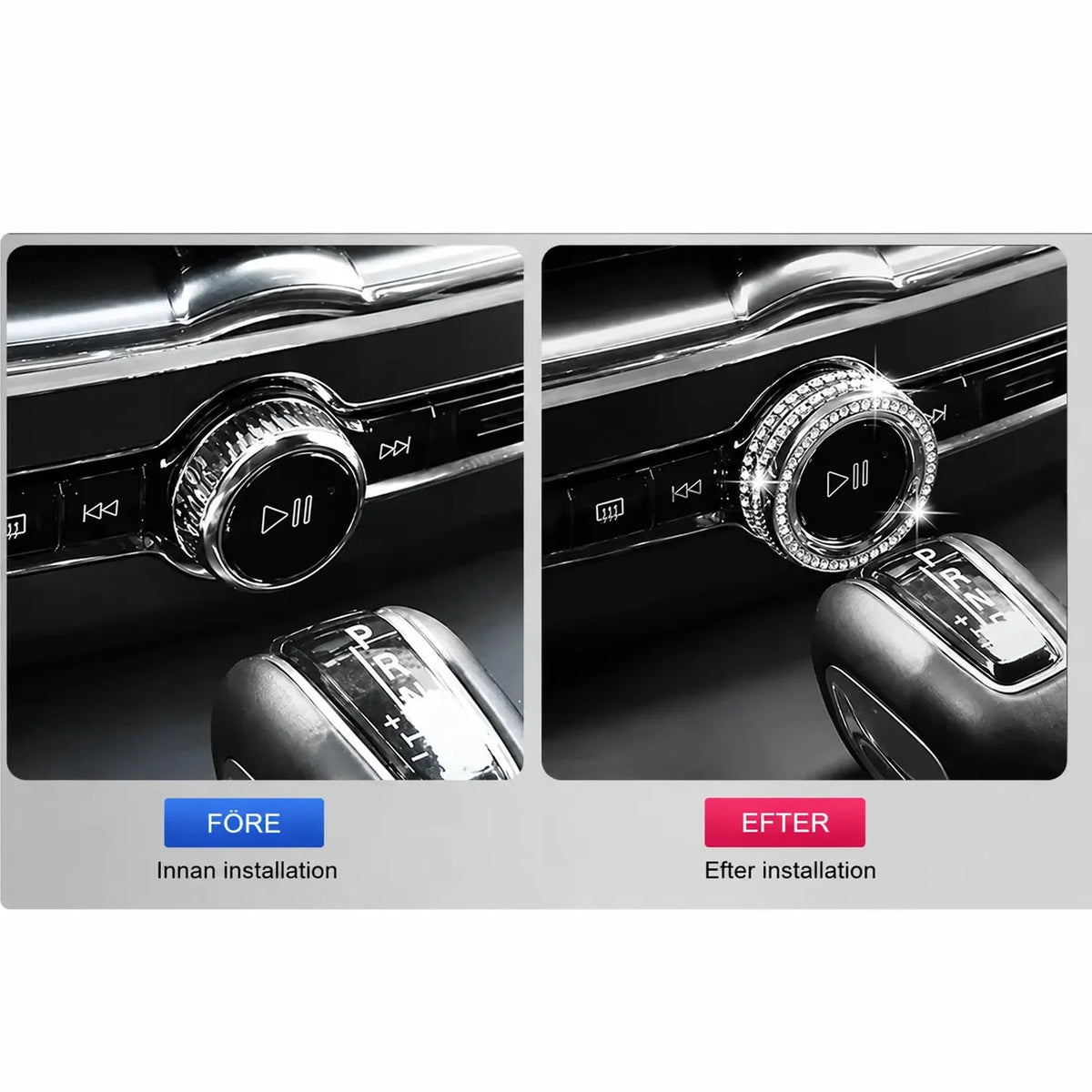 Diamant Volymknapp V60 V90 XC40 XC60 XC90 S60 S90
