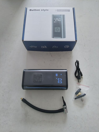Däckpump Trådlös Digital LED Display