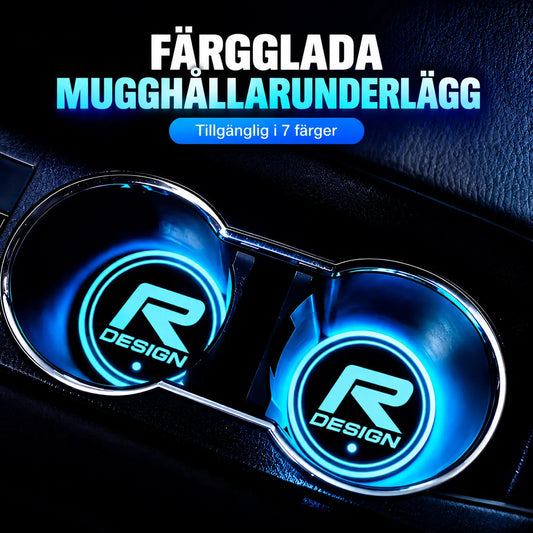 Mugghållarunderlägg RDesign LED RGB 2-Pack
