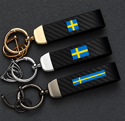Nøkkelringer Svensk Flagg V40 V60 V90 XC40 XC60 XC90