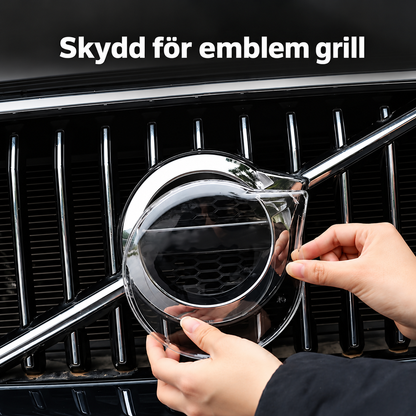 Transparent Emblemskydd för Grill XC40 XC60 XC90 V60 V90 S90