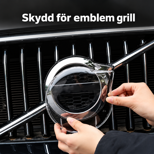 Transparent Emblemskydd för Grill XC40 XC60 XC90 V60 V90 S90
