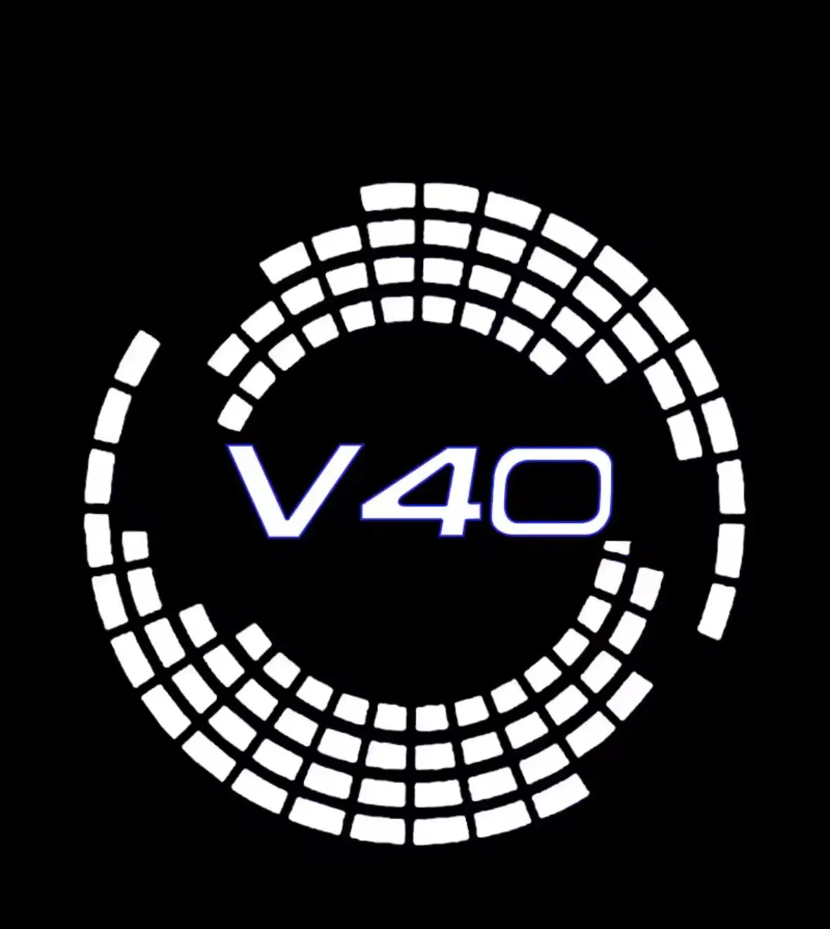 Dörrlampor 2-Pack Projektor S60 S90 V40 V60 V90 XC40 XC60 XC90