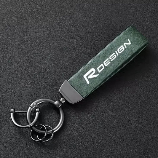 Nyckelring R-Design Läder Flera Färger