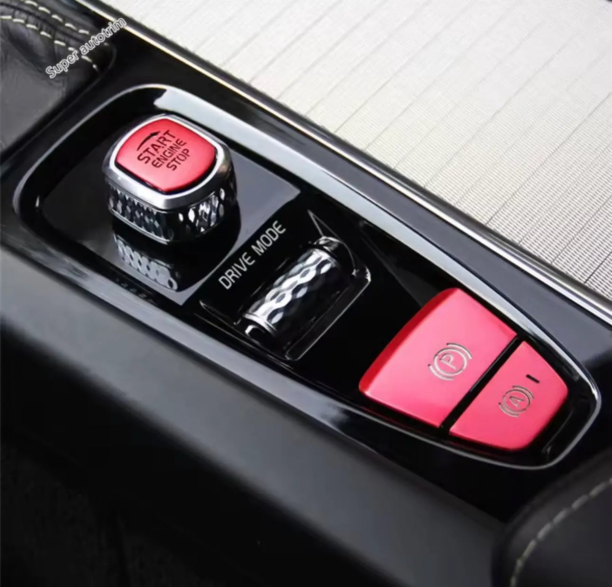 Start/Stop & Parkeringsbroms Knappskydd XC90 S90 V90 S60 V60