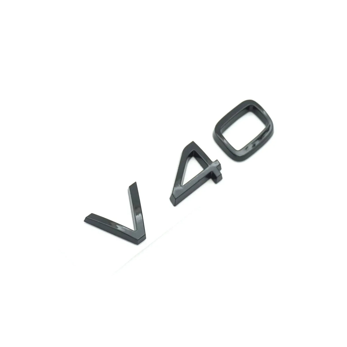 Volvo V40 V50 V60 V70 V90 Emblem Blanksvart