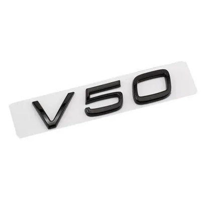 Volvo V40 V50 V60 V70 V90 Emblem Blanksvart