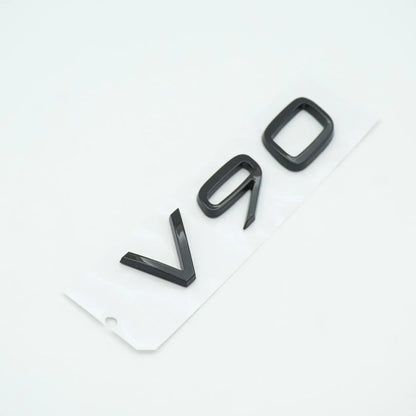 Volvo V40 V50 V60 V70 V90 Emblem Blanksvart