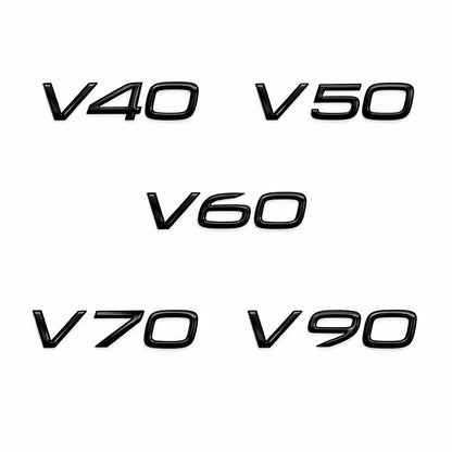 Svarta Emblem Volvo V40 V50 V60 V70 V90