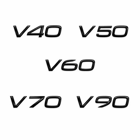 Svarta Emblem Volvo V40 V50 V60 V70 V90