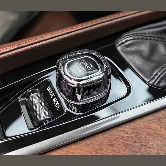 Kristall Startknapp Passande XC40 XC60 XC90 S60 S90 V60 V90
